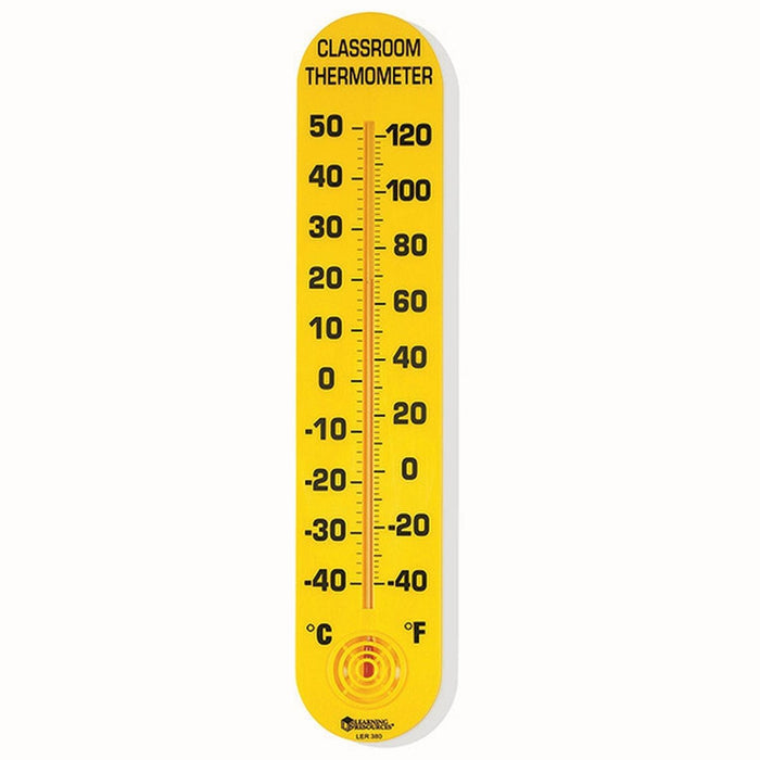 Learning Resources - Classroom Thermometer: 15" - Limolin 