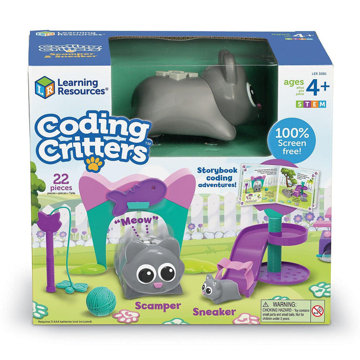 Learning Resources - Coding Critters Scamper & Sneaker - Limolin 