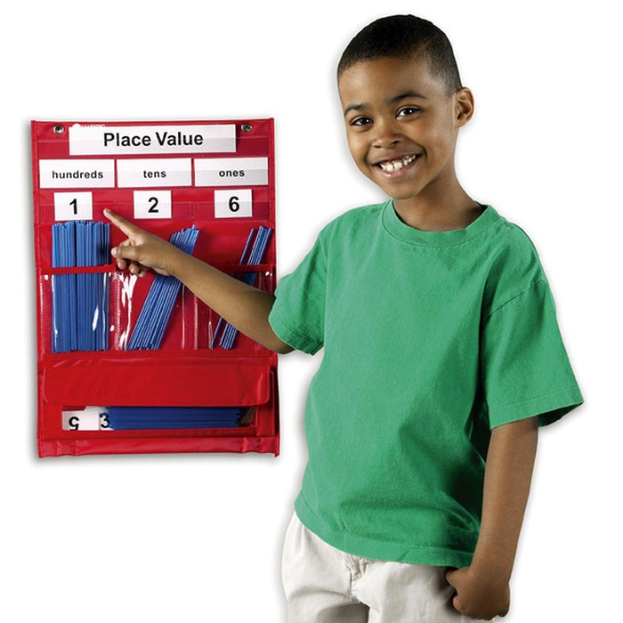 Learning Resources - Counting & Place Value Pocket Chart - Limolin 