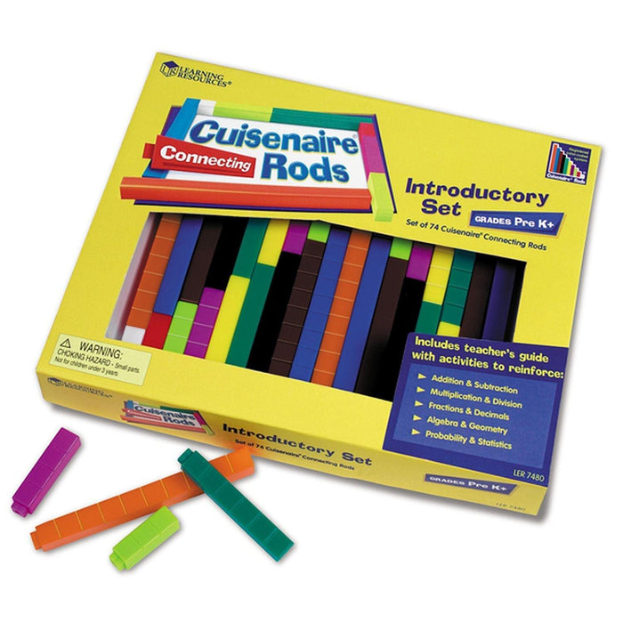 Learning Resources - Cuisenaire Rods Introductory Set: Connecting - Limolin 