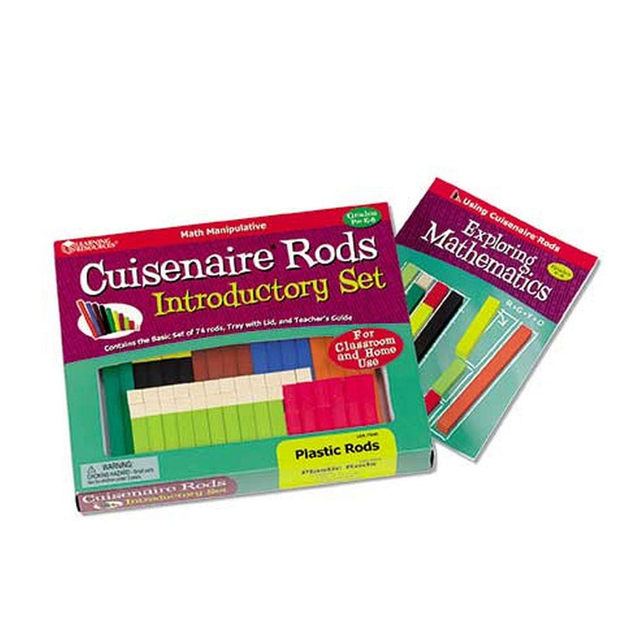 Learning Resources - Cuisenaire Rods Introductory Set: Plastic - Limolin 