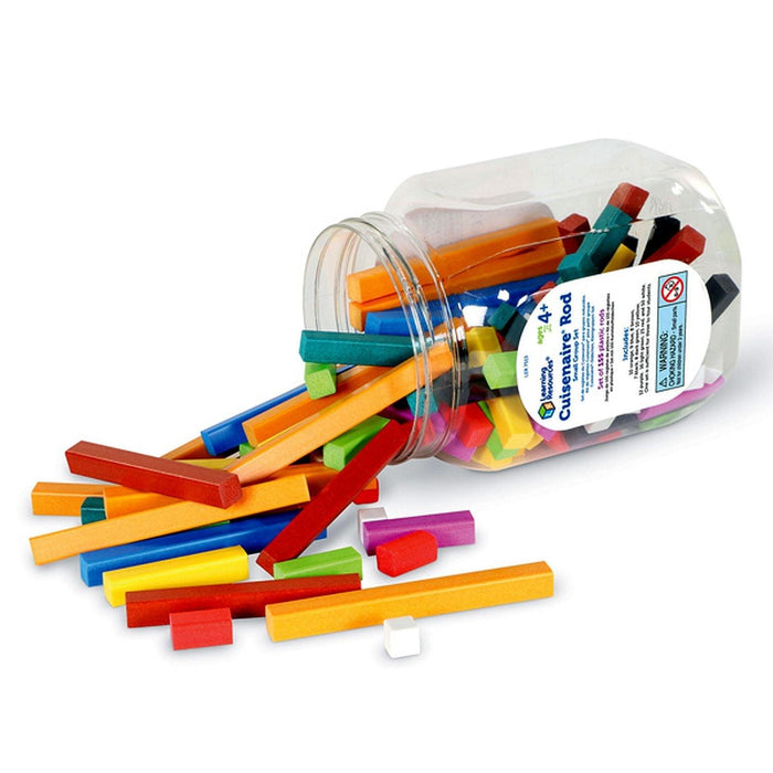 Learning Resources - Cuisenaire Rods Small Group Set: Plastic - Limolin 