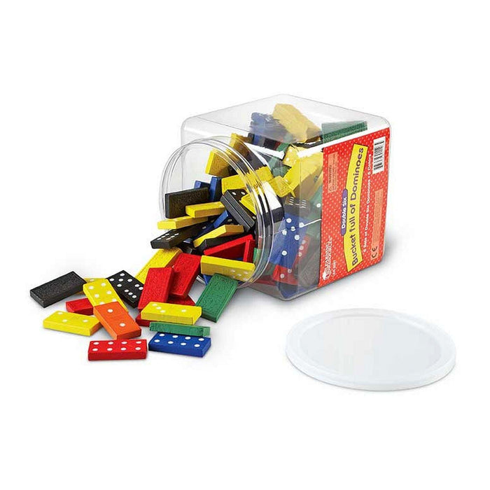 Learning Resources - Double - 6 Dominoes(168Pcs) - Limolin 