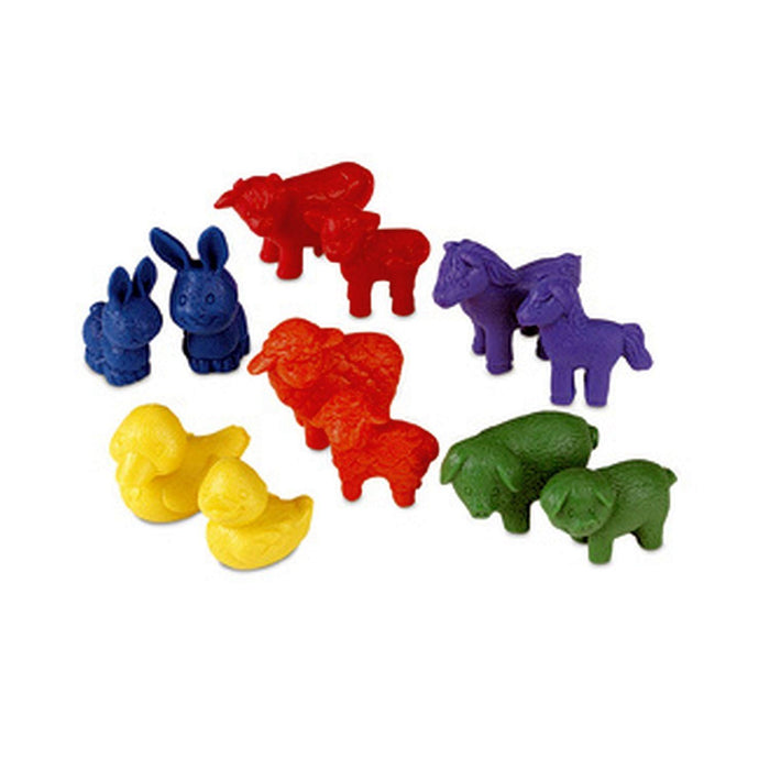 Learning Resources - Friendly Farm Animal Counters(7Pcs) - Limolin 