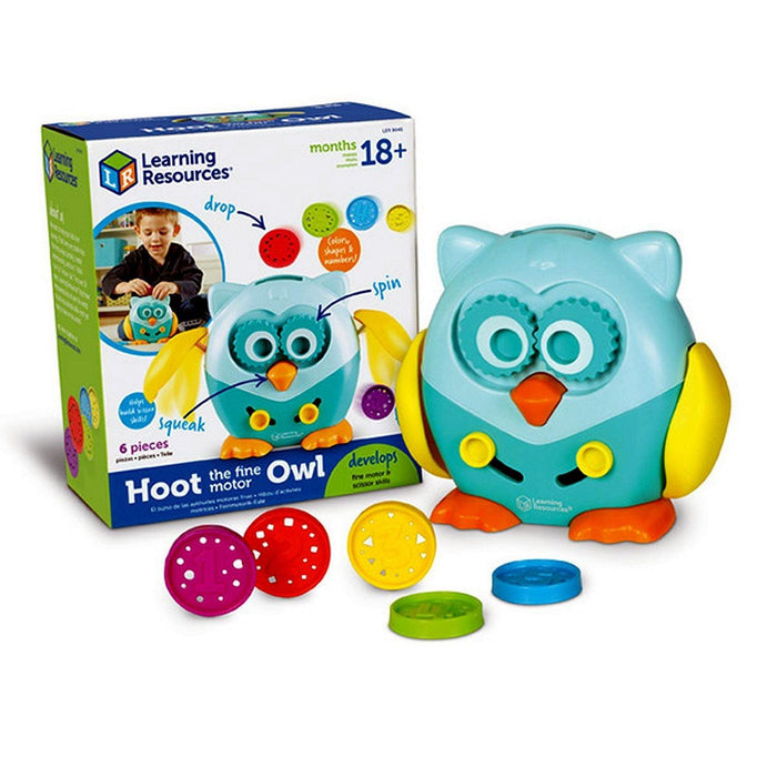 Learning Resources - Hoot The Fine Motor Owl - Limolin 