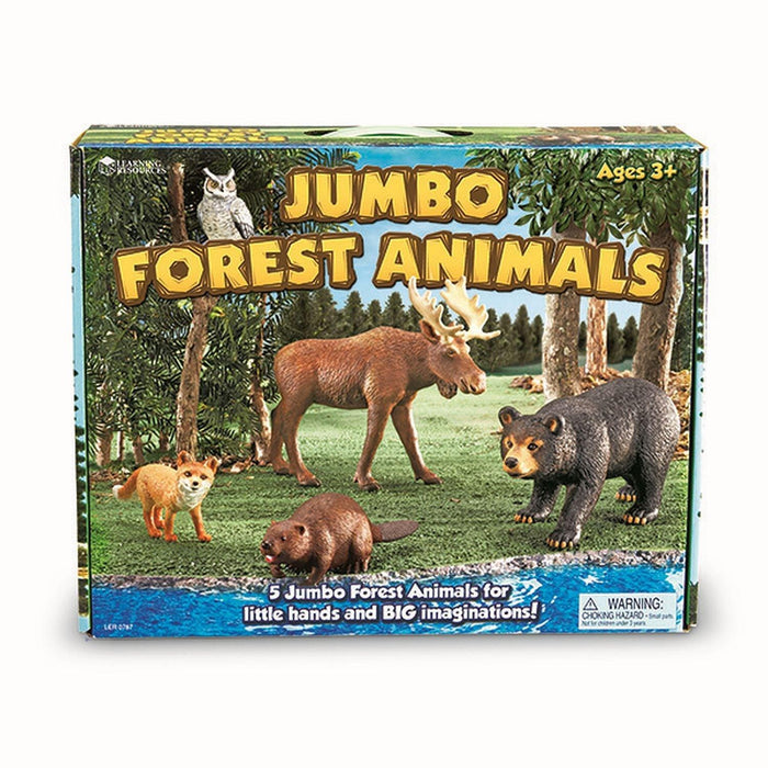Learning Resources - Jumbo Forest Animals - Limolin 