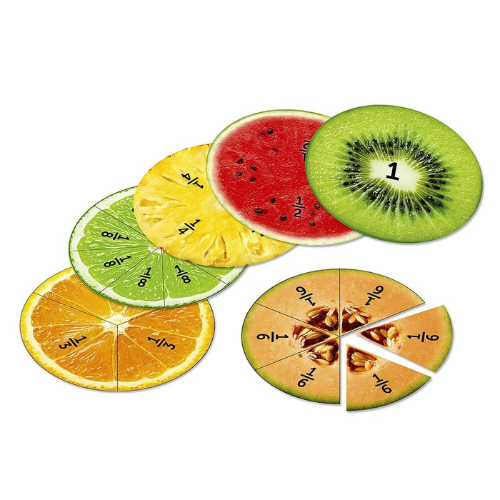 Learning Resources - Magnetic Fruit Fractions - Limolin 