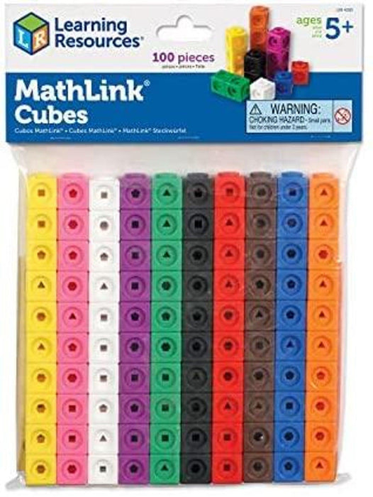 Learning Resources - Mathlink Cubes (Set of 100) - Limolin 