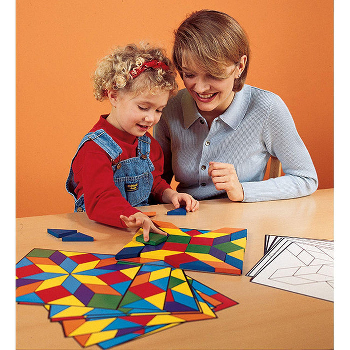 Learning Resources - Parquetry Block Super Set - Limolin 