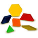Learning Resources - Plastic Pattern Blocks(250Pcs) - Limolin 