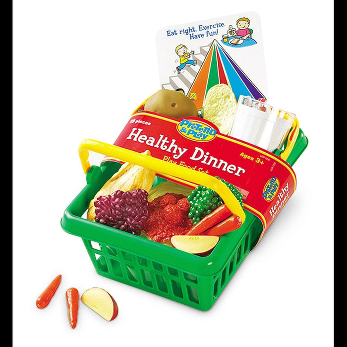Learning Resources - Pretend & Play Healthy Dinner Set - Limolin 