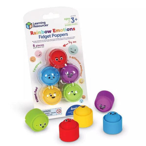Learning Resources - Rainbow Emotion Poppers