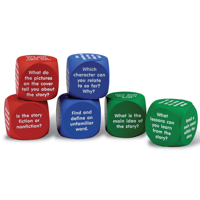Learning Resources - Reading Comprehension Cubes - Limolin 