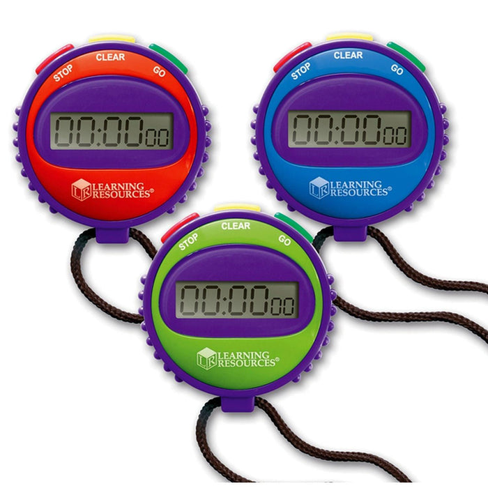 Learning Resources - Simple Stopwatch(6Pcs) - Limolin 