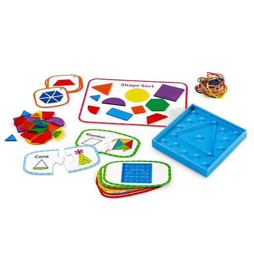 Learning Resources - Skill Builders First Grade Geometry Activity Set - Limolin 
