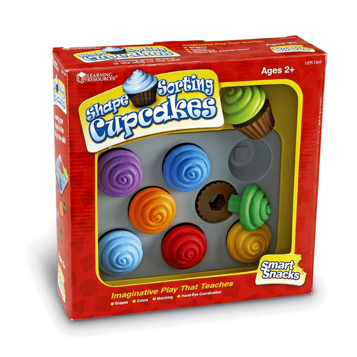 Learning Resources - Smart Snacks Shape Sorting Cupcakes - Limolin 