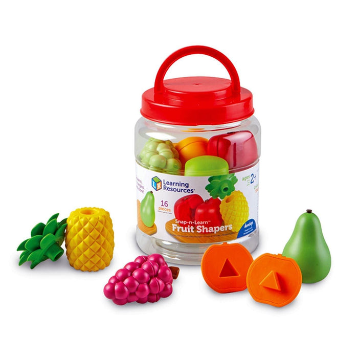 Learning Resources - Snap - N - Learn Fruit Shapers - Limolin 
