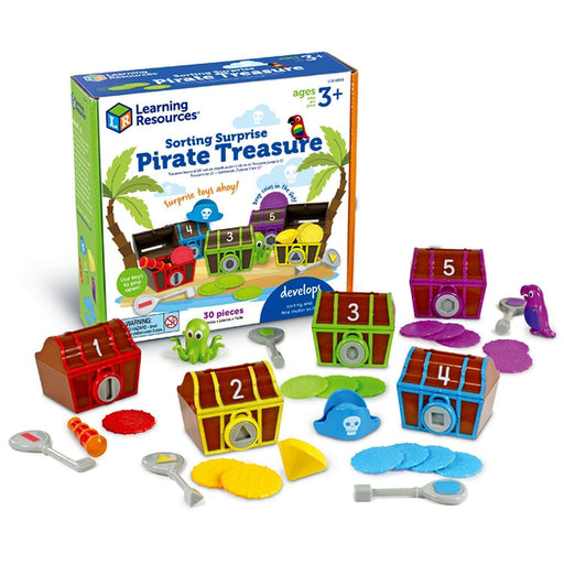 Learning Resources - Sorting Surprise Treasure Chests - Limolin 