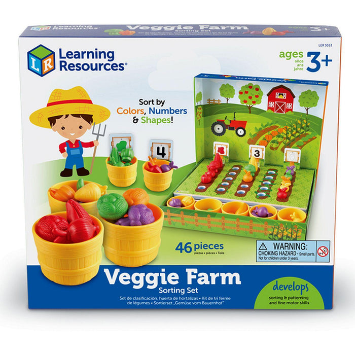 Learning Resources - Veggie Farm Sorting Set - Limolin 