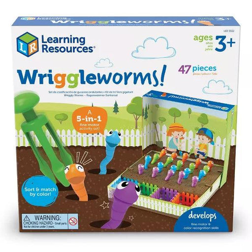 Learning Resources - Wriggleworms!Fine - Motor Activity Set