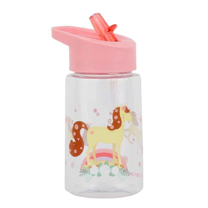 Little Lovely - Drink Bottle Et Stickers - Horse - Limolin 