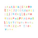 Little Lovely - Lightbox Letter Set - Funky Colours - Limolin 