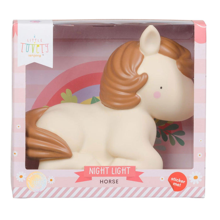 Little Lovely - Night Light And Stickers - Horse - Limolin 