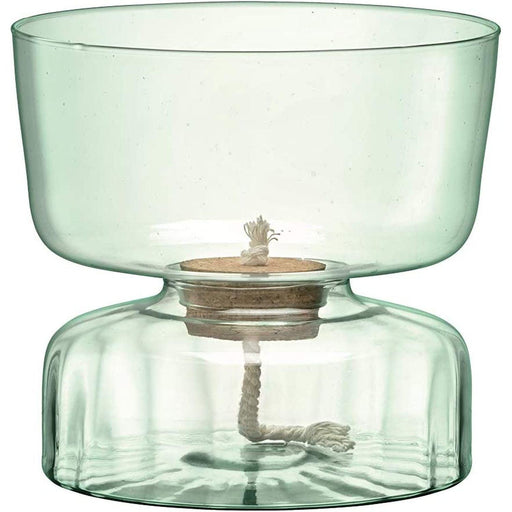 LSA - Canopy Self Watering Planter H22cm Clear/Part Optic - Limolin 