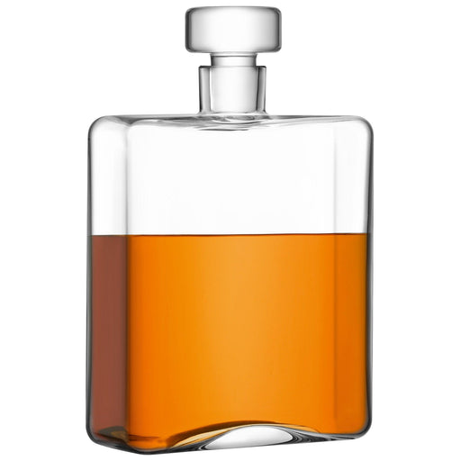 LSA - Cask Whisky Oblong Decanter 1L Clear - Limolin 