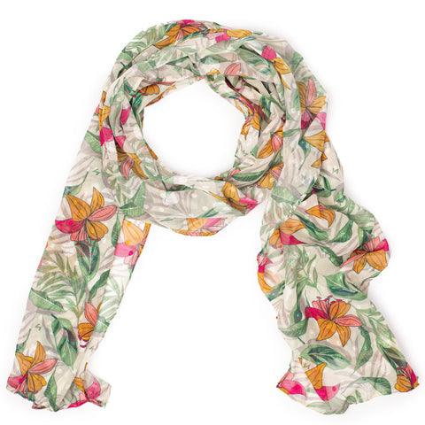 Lug - Twist Lightweight Printed Shawl - Limolin 