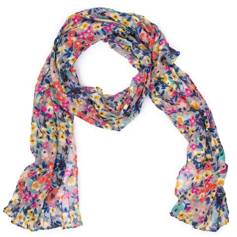 Lug - Twist Lightweight Printed Shawl - Limolin 