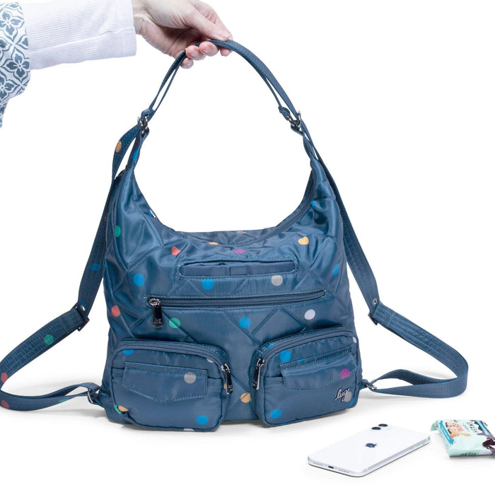 LUG - Zipliner 2 Convertible Hobo Bag