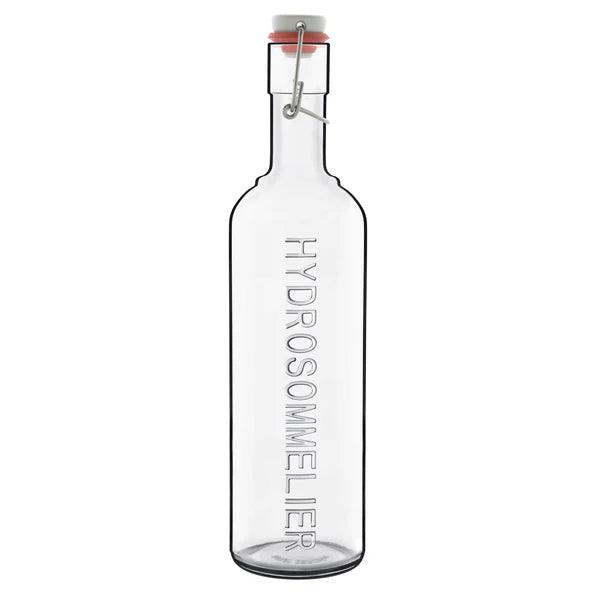 Luigi Bormioli - 34 Oz Hydrosommelier Bottle With Stainless Steel Airtight Closure -Optima