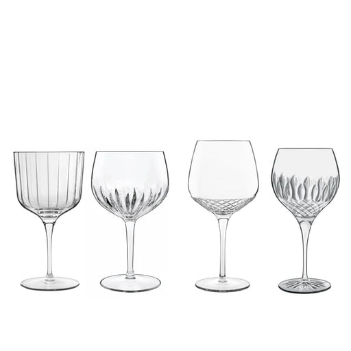 Luigi Bormioli - Gin Glass Selection Assorted 4Pc Set - Limolin 