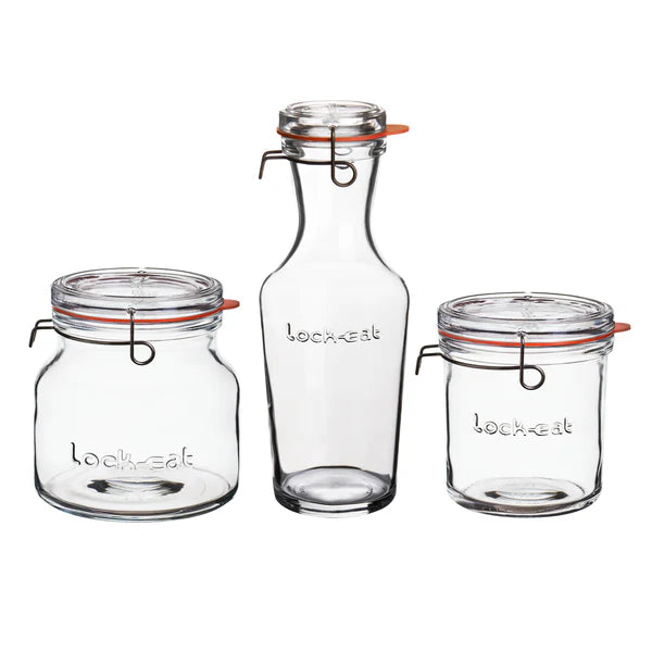 Luigi Bormioli - Lock Eat Set 3 Pcs Set - Limolin 