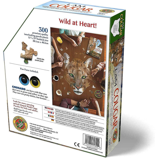 Madd Capp Puzzles - I Am Cougar (300-Piece Puzzle) - Limolin 