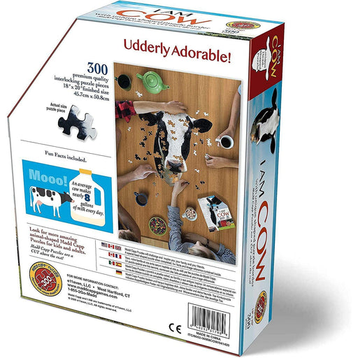 Madd Capp Puzzles - I Am Cow (300-Piece Puzzle) - Limolin 