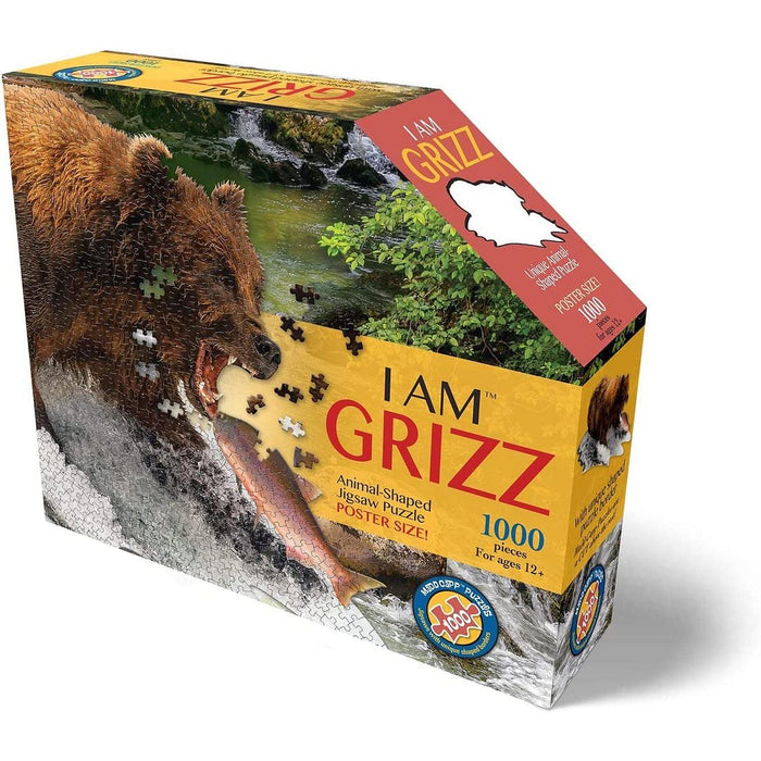 Madd Capp Puzzles - I Am Grizz (1000-Piece Puzzle) - Limolin 