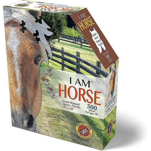 Madd Capp Puzzles - I Am Horse (300-Piece Puzzle) - Limolin 