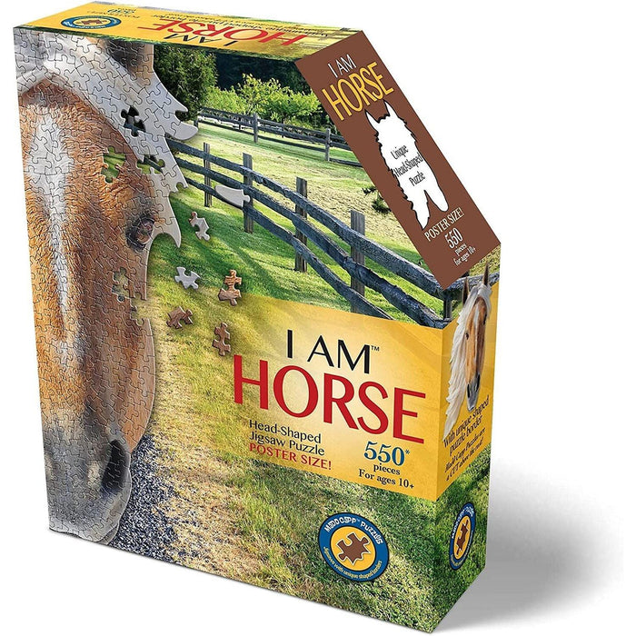 Madd Capp Puzzles - I Am Horse (550-Piece Puzzle) - Limolin 