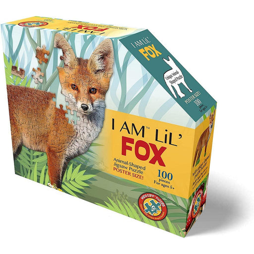 Madd Capp Puzzles - I Am Lil" Fox (100-Piece Puzzle) - Limolin 