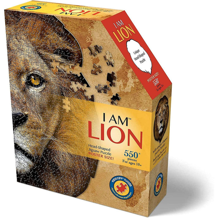 Madd Capp Puzzles - I Am Lion (300-Piece Puzzle) - Limolin 