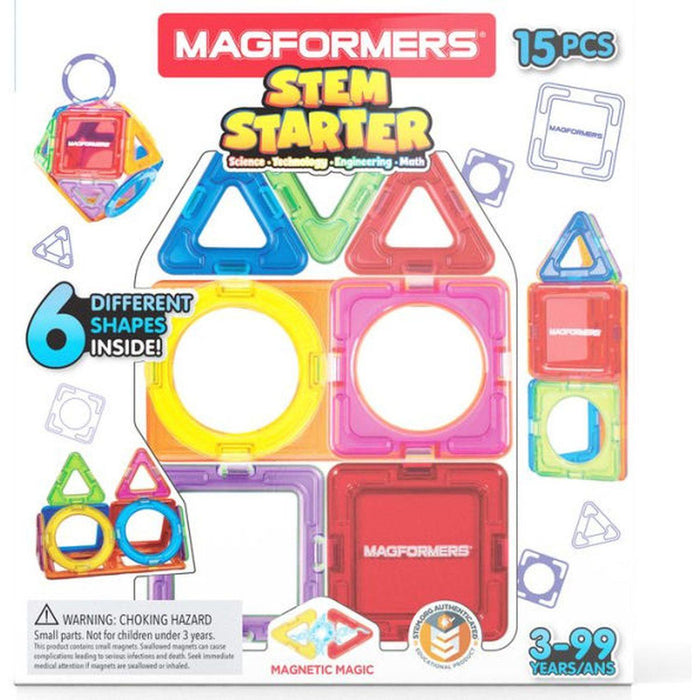 Magformers - Stem Builder 15-Piece Set - Limolin 