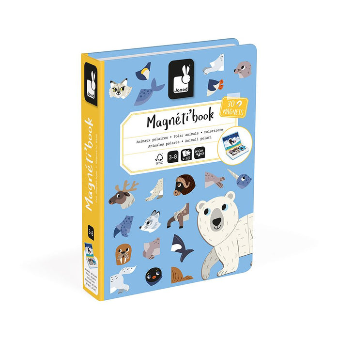 Janod - Magnéti'book Polar Animals - Limolin 