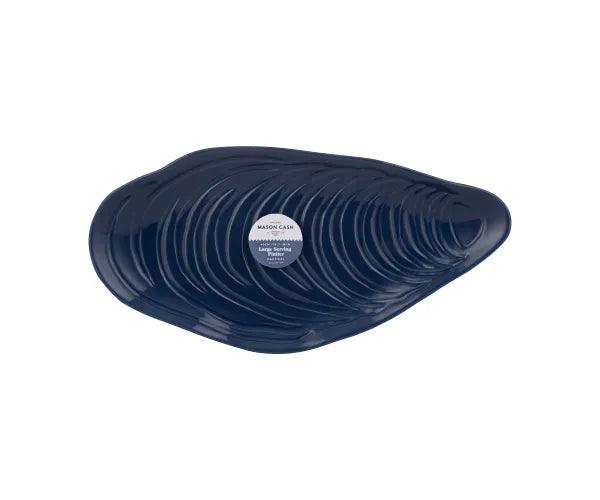 Mason Cash - NAUTICAL Platter Shell Navy Large