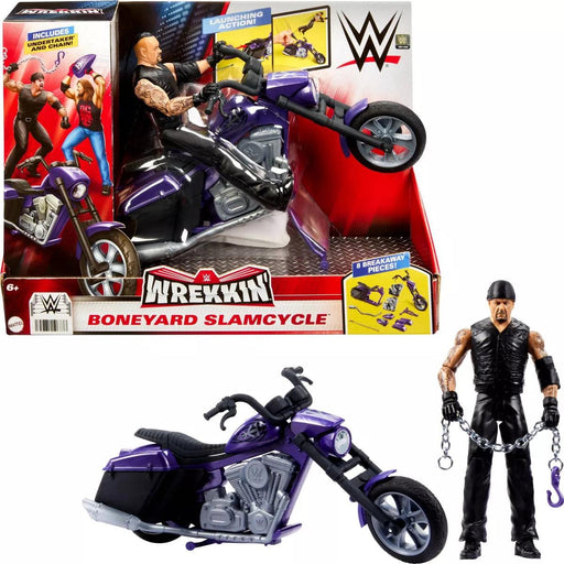 Mattel - WWE - Wrekkin Boneyard Slam-Cycle (Undertaker)