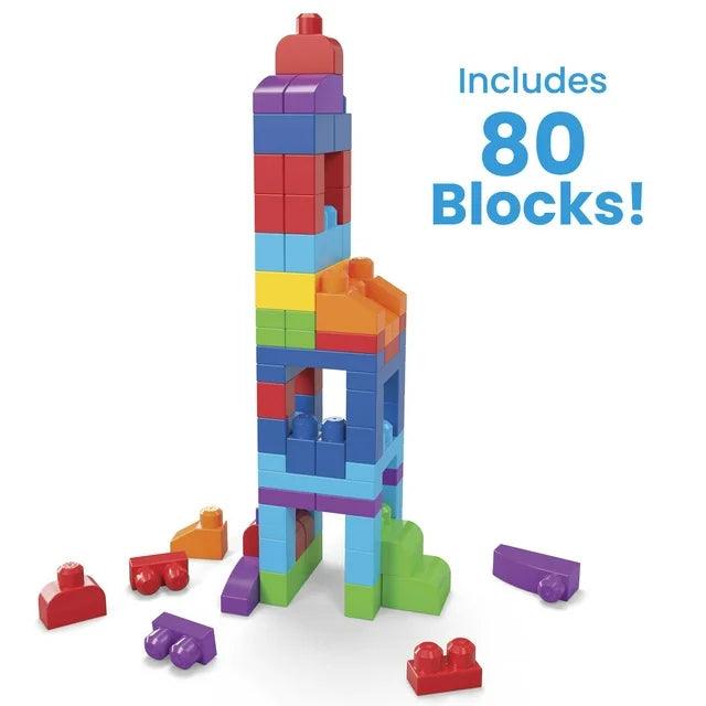Mega Bloks - 80Pc - Big Building Bag - Classic