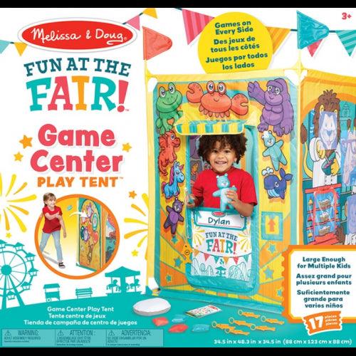 Melissa & Doug - Fun At The Fair - Step Right Up Game Center Play Tent (6L)