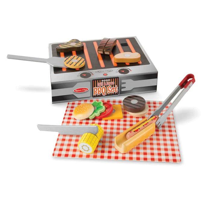 Melissa & Doug - Grill & Serve BBQ Set - Limolin 