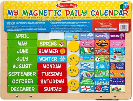 Melissa & Doug - My First Daily Magnetic Calendar (8L)